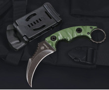 Strider D2 Blade Fixed Blade Hunting Outdoor Tools Defense Karambit Knife UD403395